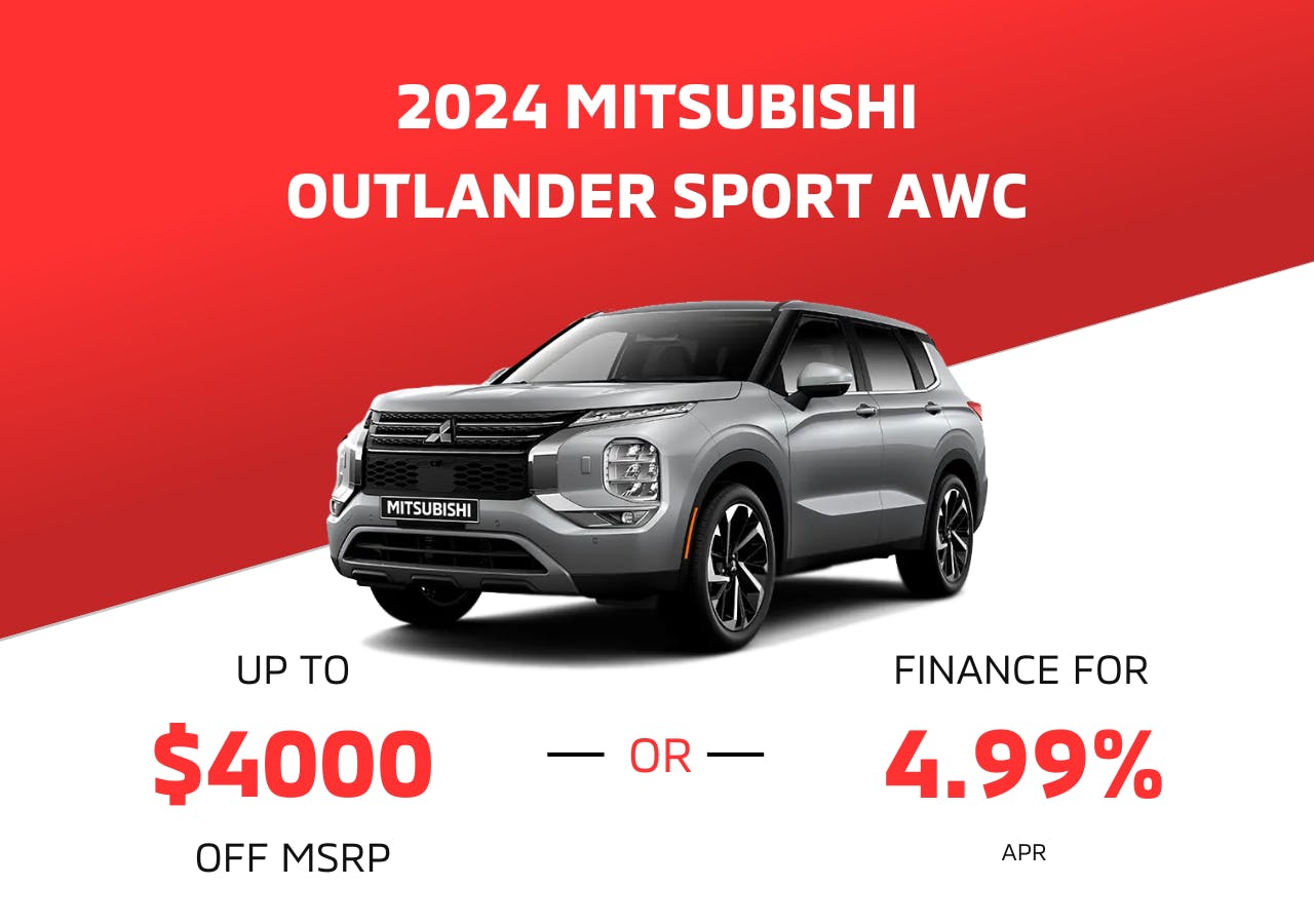 2024 NEW MITSUBISHI OUTLANDER SPORT AWC