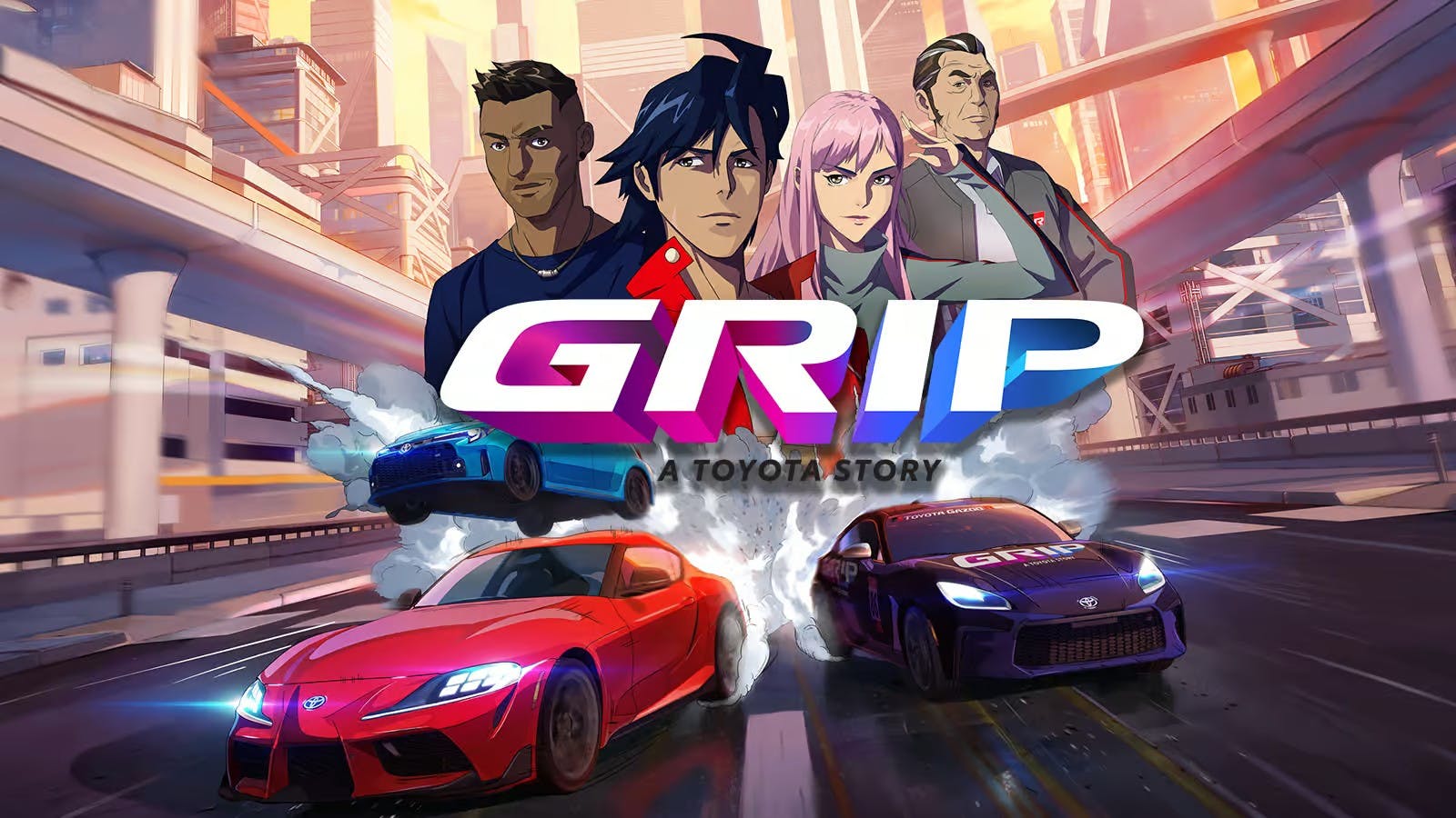 Grip A Toyota Story Anime Cover