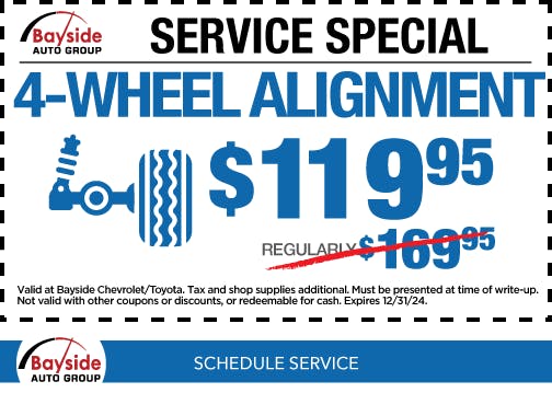 4-WHEEL ALIGNMENT SPECIAL | Bayside Toyota