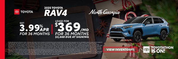 Toyota RAV4 Special Offer | North Georgia Toyota