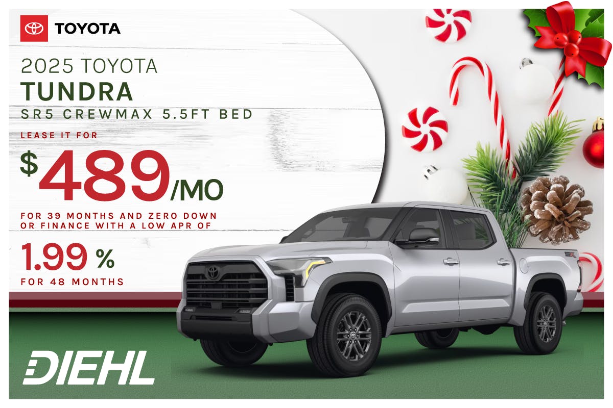 New 2025 Toyota Tundra SR5 | Diehl Toyota of Hermitage