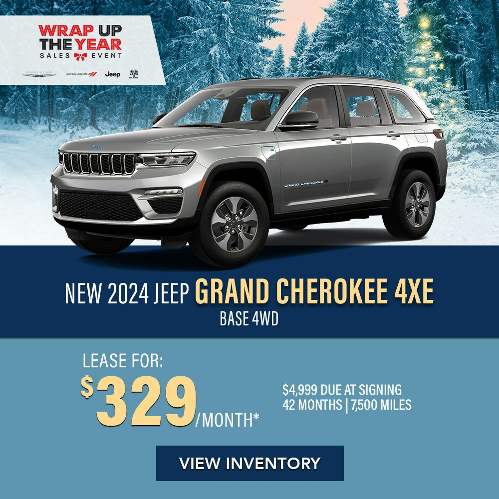 New 2024 Jeep Grand Cherokee 4xe Base 4WD | Diehl of Butler