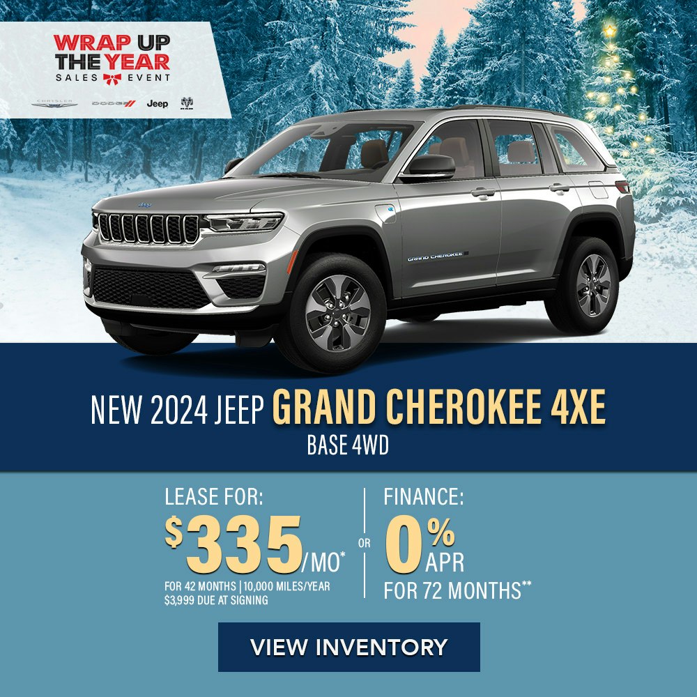 New 2024 Jeep Grand Cherokee 4xe Base 4WD | Diehl of Grove City