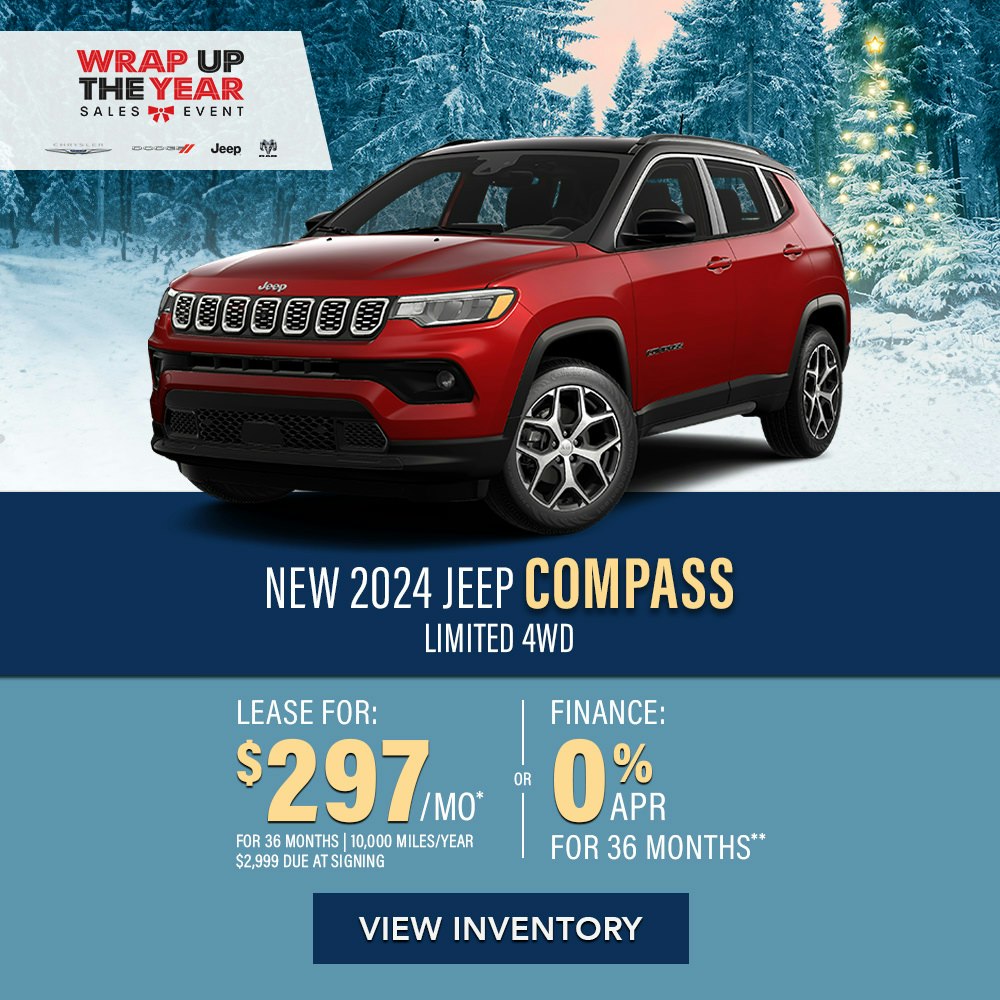 New 2024 Jeep Compass Limited 4WD | Diehl of Grove City