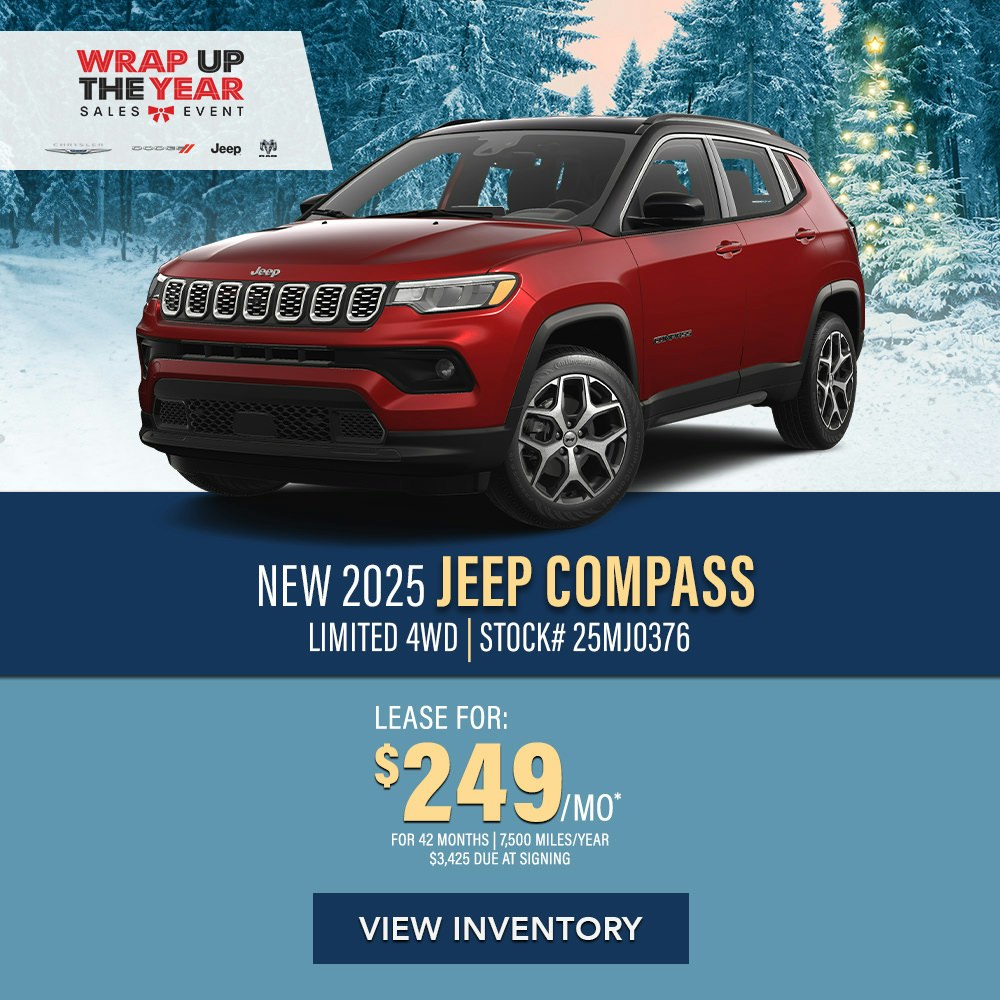 New 2025 Jeep Compass Limited 4WD