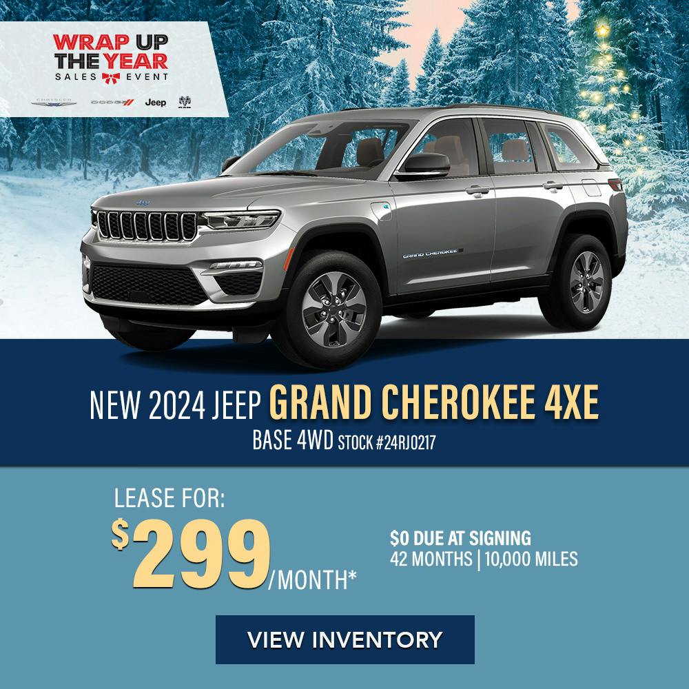 New 2024 Jeep Grand Cherokee 4xe Base 4WD | Diehl of Robinson