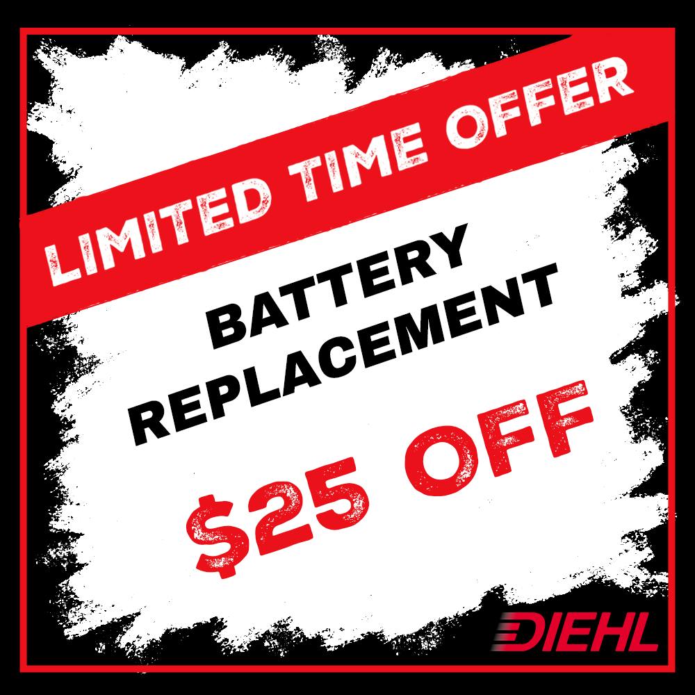 Battery Replacement | Diehl Mitsubishi