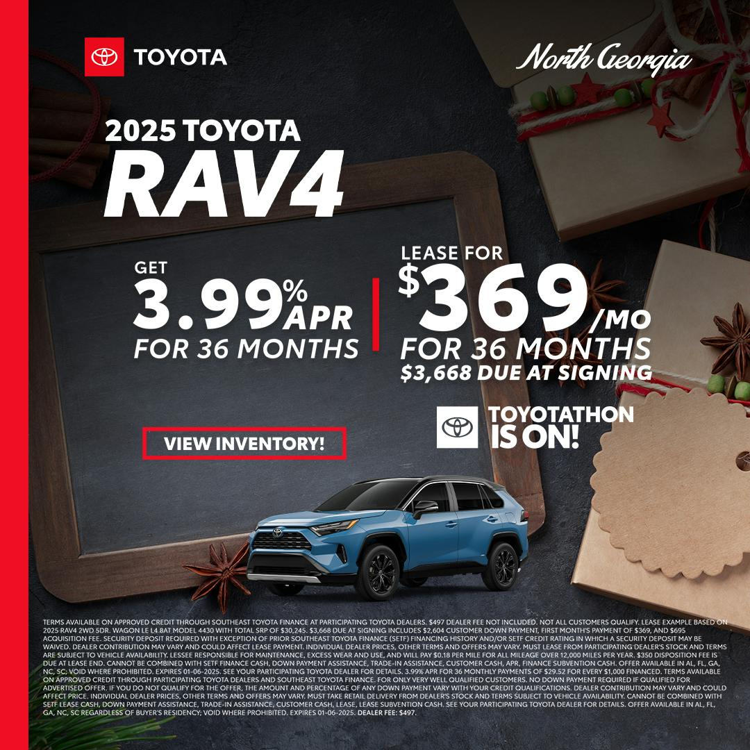 Toyota RAV4 Special Offer