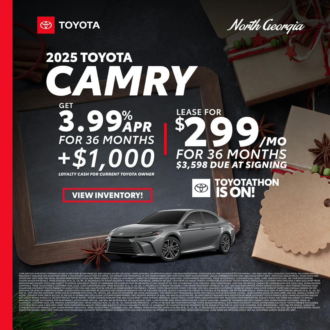 Toyota Camry Special Offer