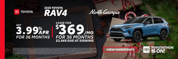 Toyota RAV4 Special Offer | North Georgia Toyota