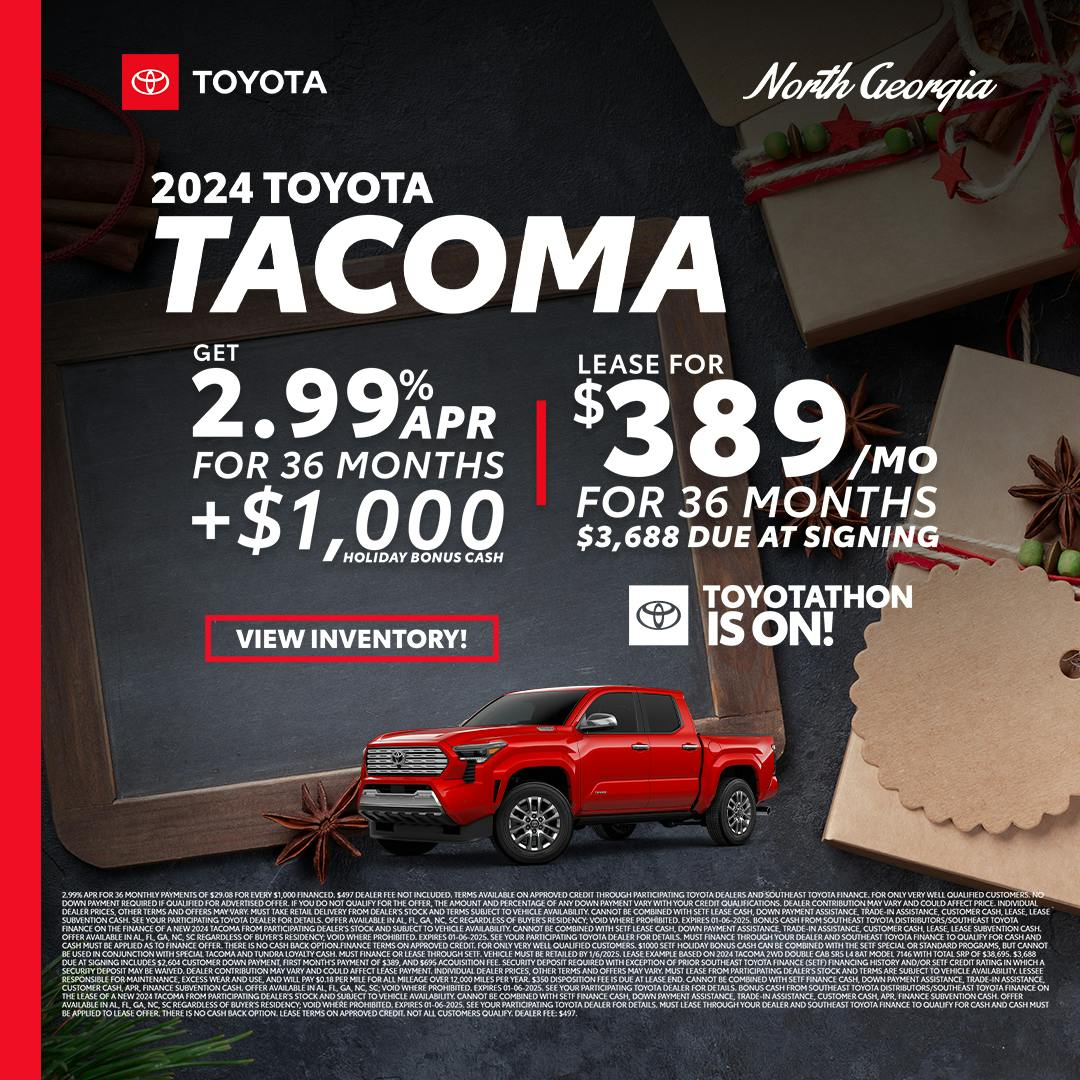 Toyota Tacoma Special Offer