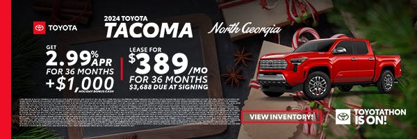 Toyota Tacoma Special Offer | North Georgia Toyota