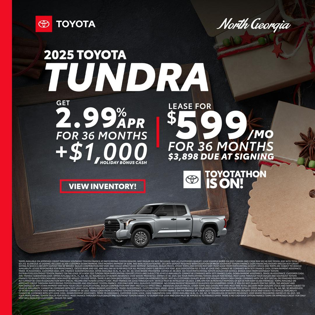 Toyota Tundra Special Offer