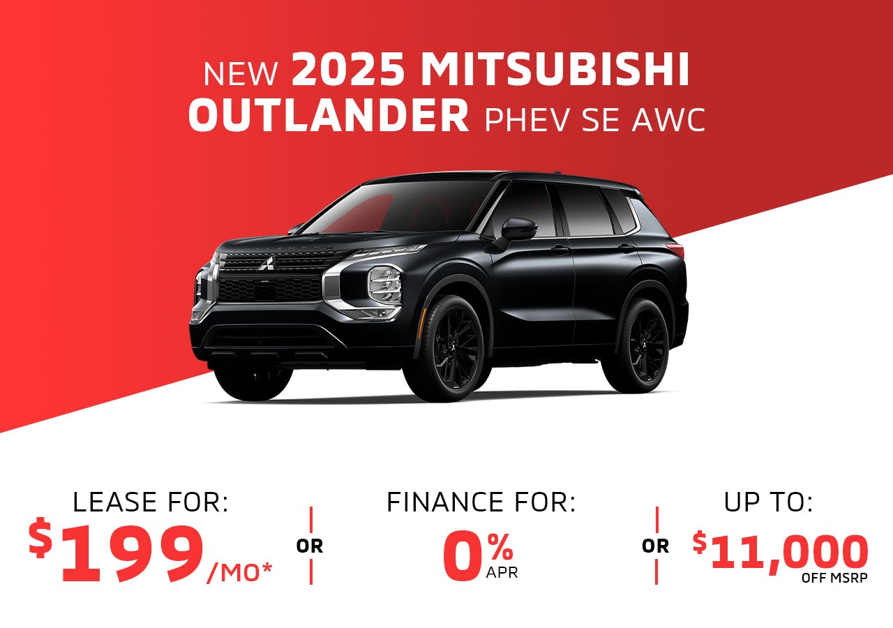 2025 OUTLANDER PHEV SE | South Park Mitsubishi