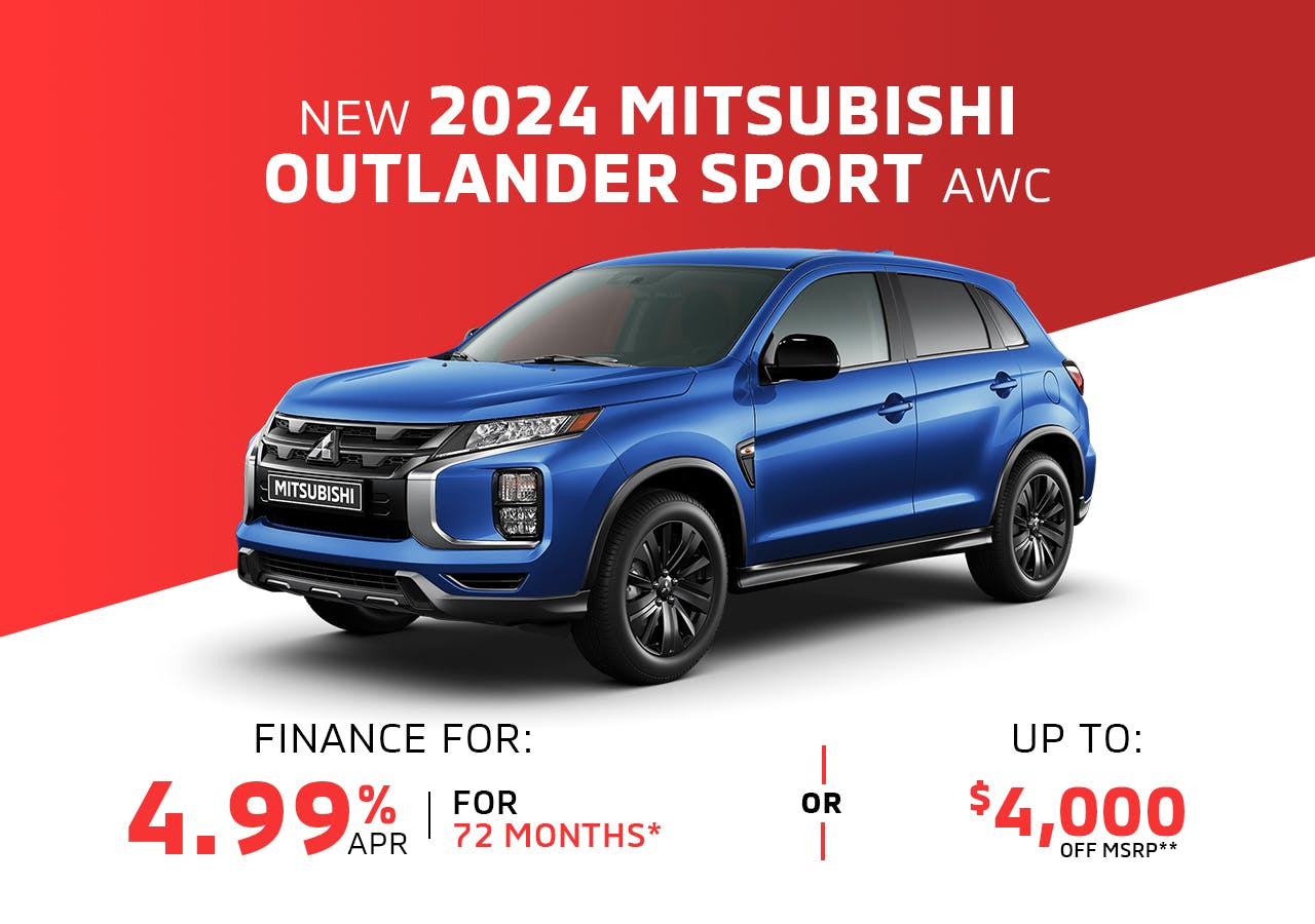 2024 NEW MITSUBISHI OUTLANDER SPORT AWC