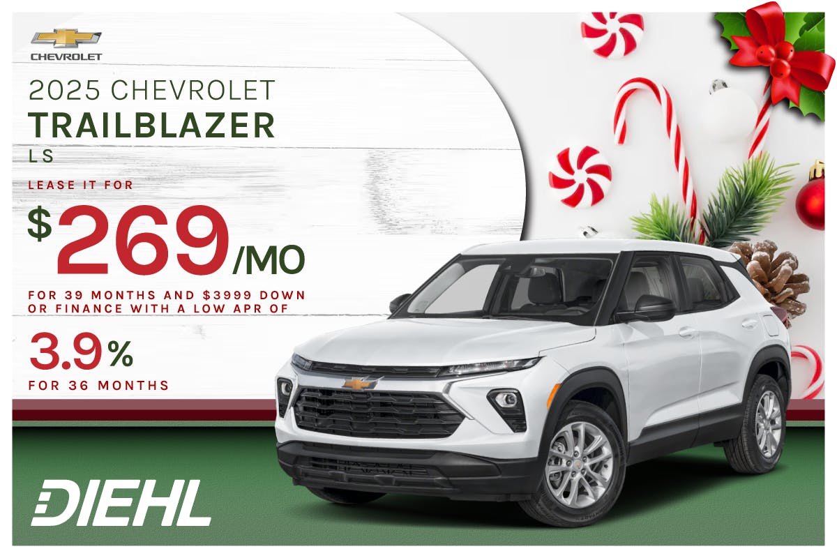 New 2025 Chevrolet Trailblazer LS | Diehl Chevrolet of Hermitage