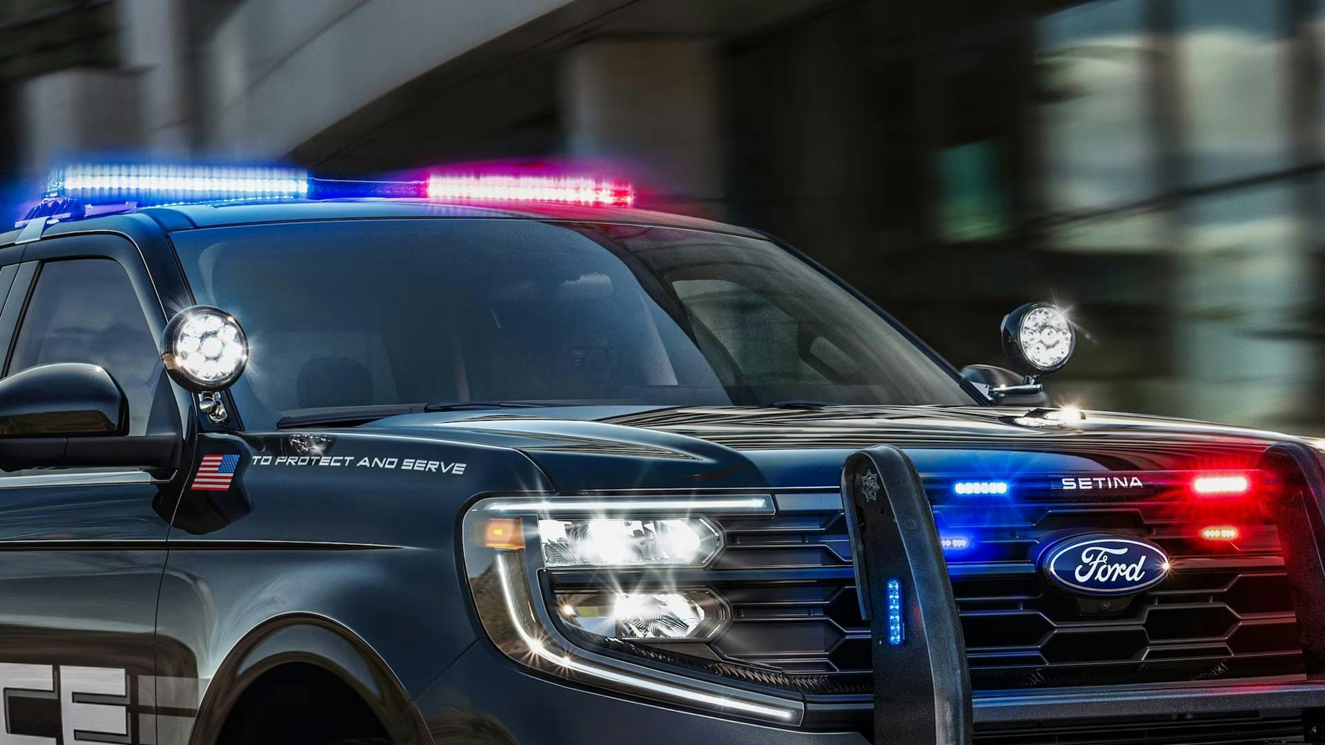 Lights, Sirens, Expedition: Ford's Big SUV Goes Police