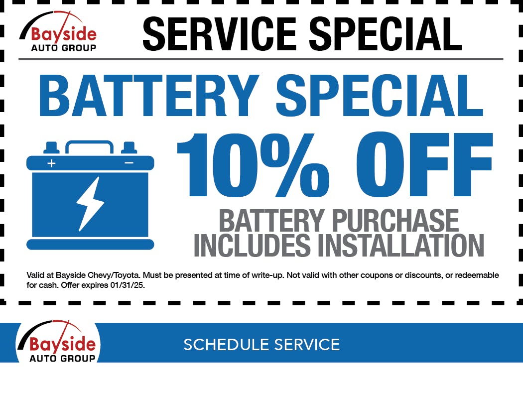 Battery Special | Bayside Toyota