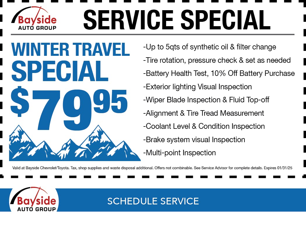 Winter Service Special | Bayside Toyota