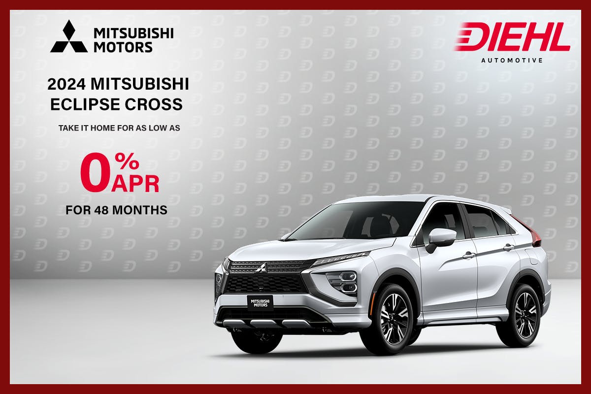 2024 Mitsubishi Eclipse Cross APR Offer | Diehl Mitsubishi