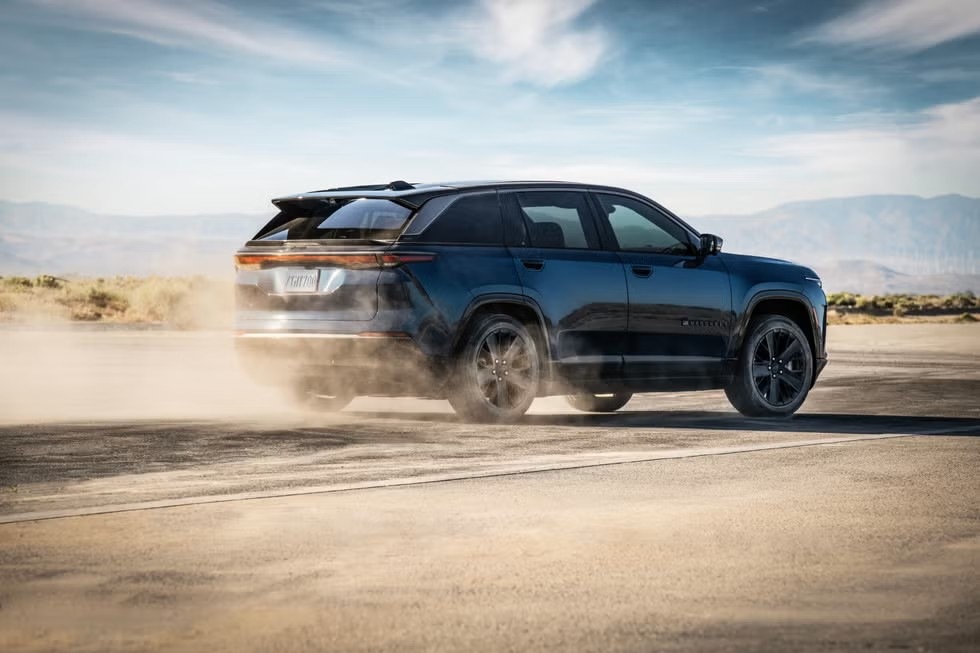 2025 Jeep Wagoneer S in the desert