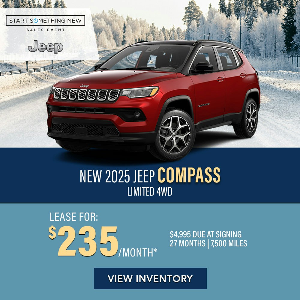 New 2025 Jeep Compass Limited 4WD