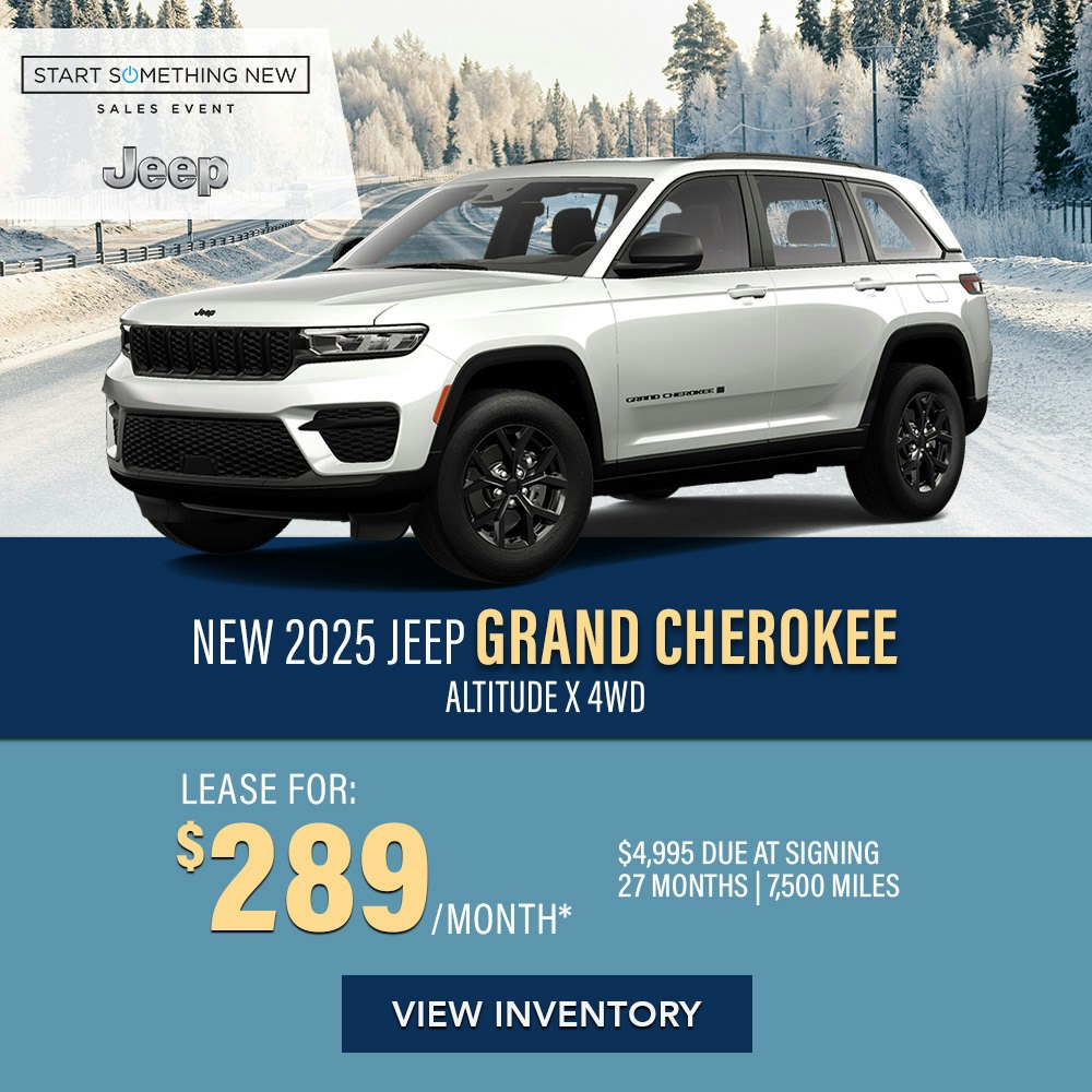 New 2025 Jeep Grand Cherokee Altitude X 4WD