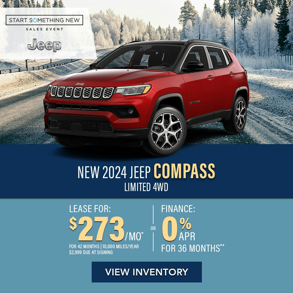 New 2024 Jeep Compass Limited 4WD