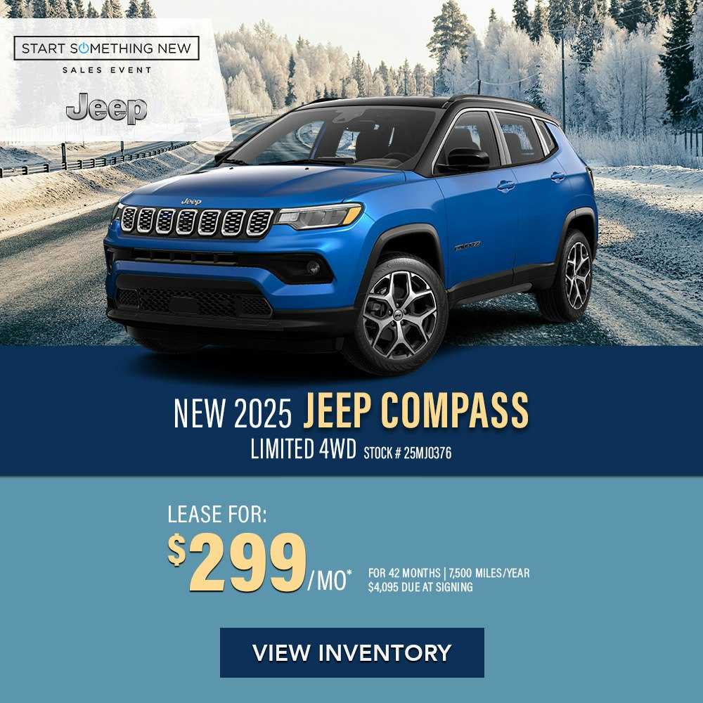 New 2025 Jeep Compass Limited 4WD