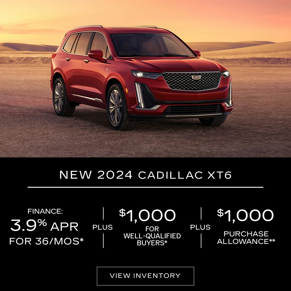 New 2024 Cadillac XT6