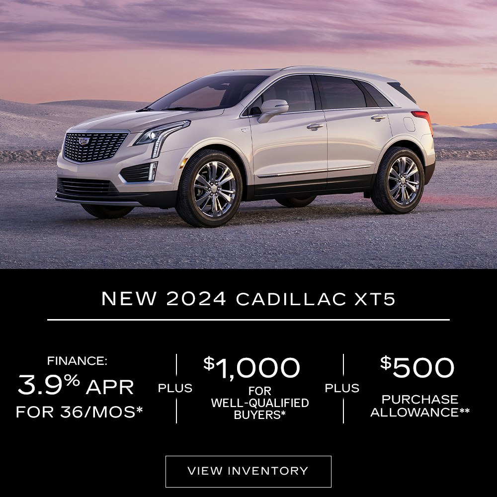 New 2024 Cadillac XT5