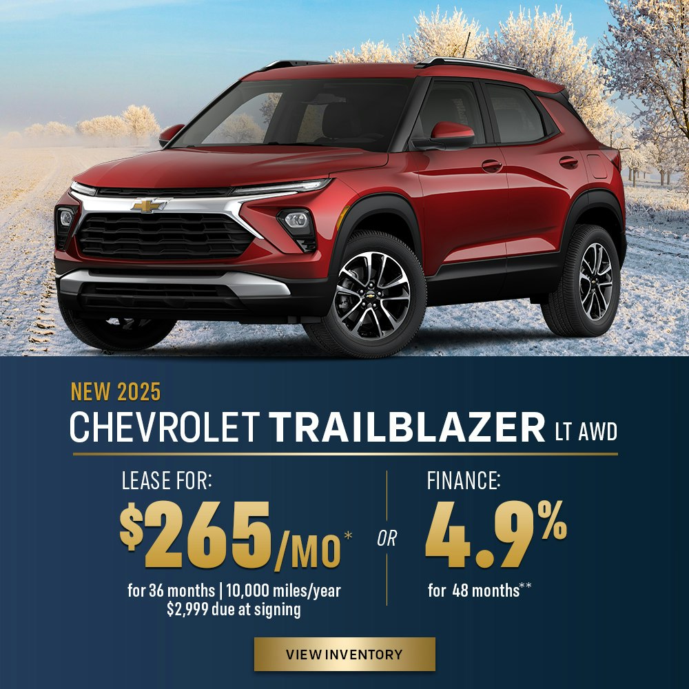 New 2025 Chevrolet Trailblazer LT AWD