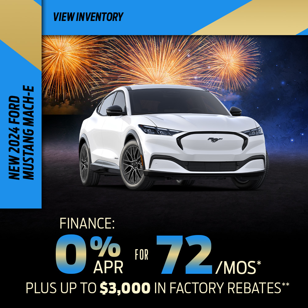 Ford mustang mach e rebate discount