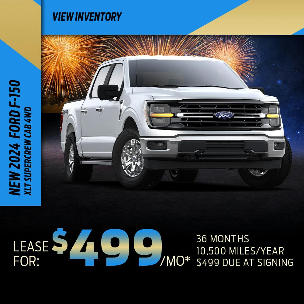 New 2024 Ford F-150 XLT SuperCrew Cab 4WD | Diehl Ford of Massillon