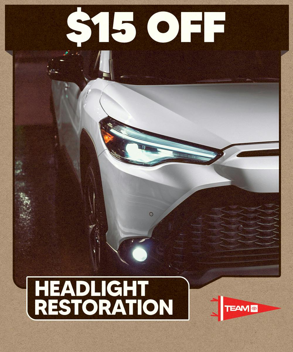 Headlight Restoration | Team Toyota of Princeton