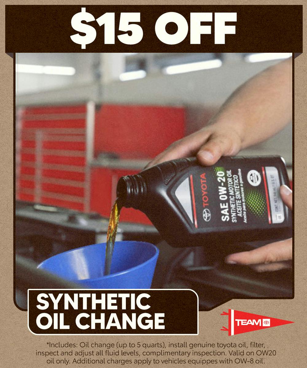 Oil & Filter Change | Team Toyota of Princeton