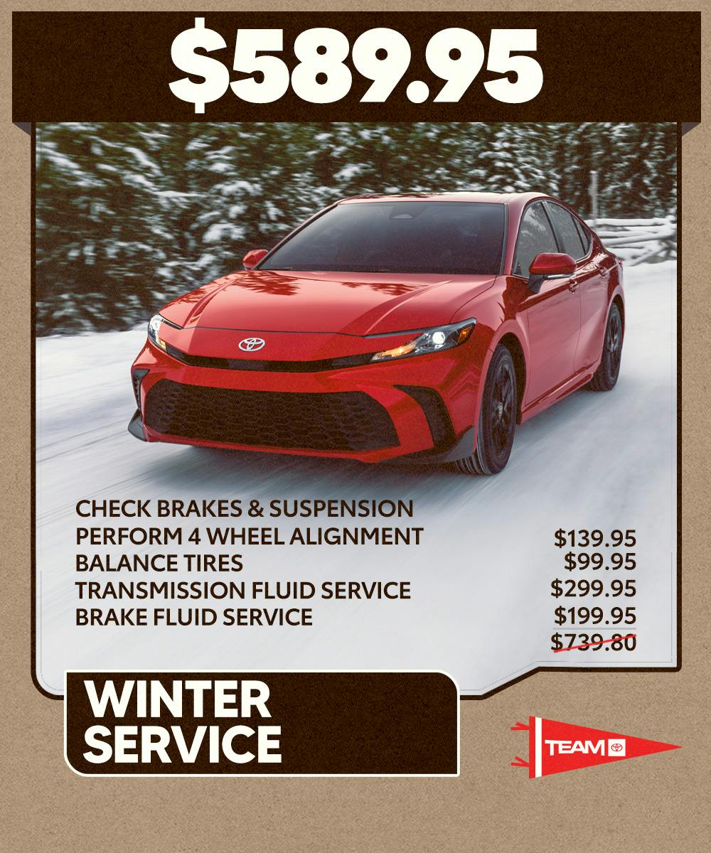 WINTER SERVICE | Team Toyota of Princeton