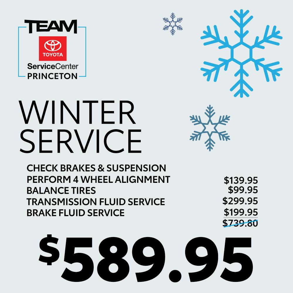 WINTER SERVICE | Team Toyota of Princeton