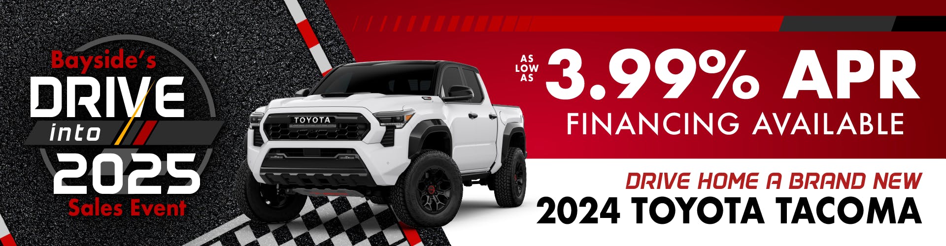 JANUARY 2025 – 2024 Toyota Tacoma