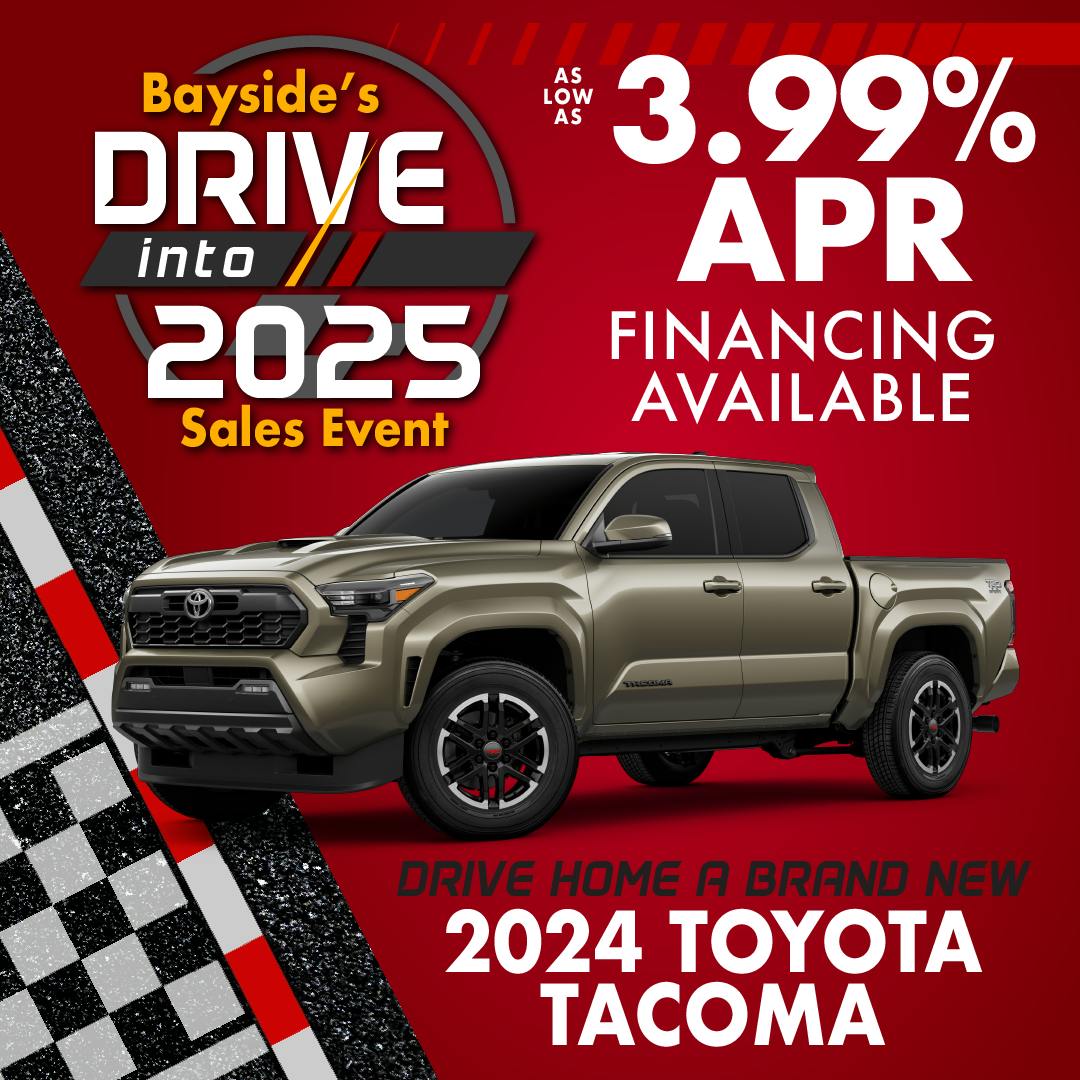 JANUARY 2025 – 2024 Toyota Tacoma