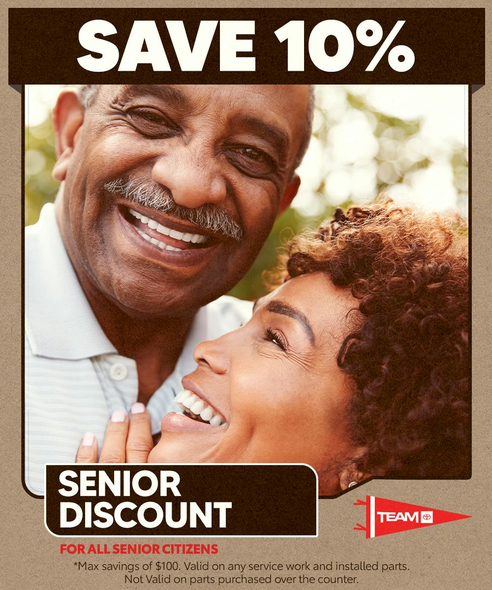 SENIOR DISCOUNT | Team Toyota of Princeton