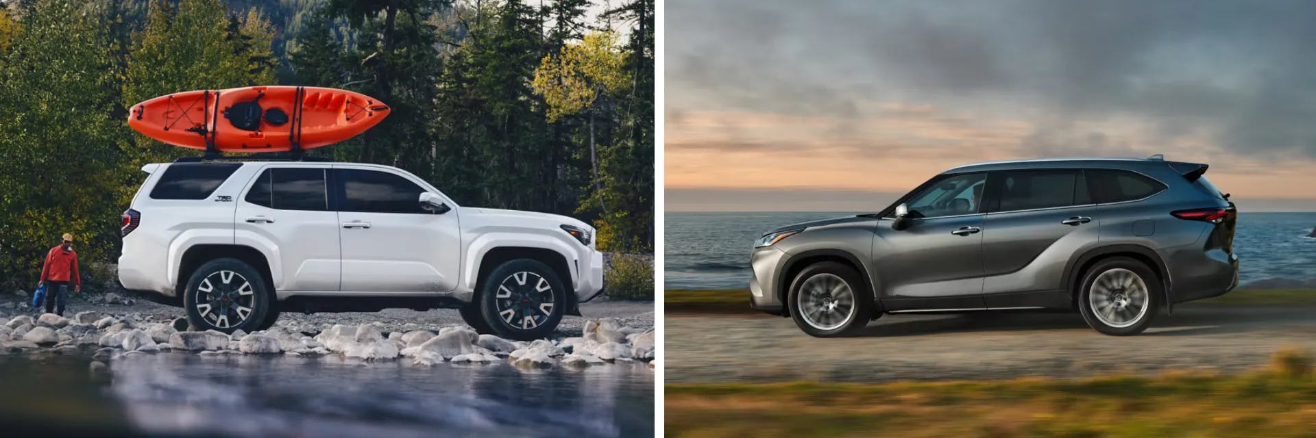 2025 Toyota 4Runner vs 2025 Highlander Technology