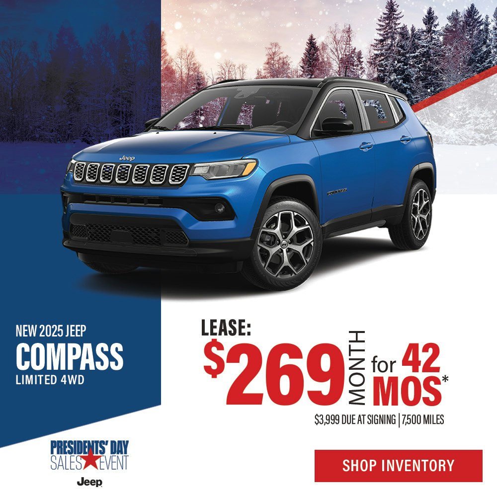 New 2025 Jeep Compass Limited 4WD