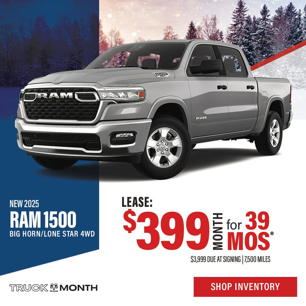 New 2025 RAM 1500 Big Horn/Lone Star 4WD