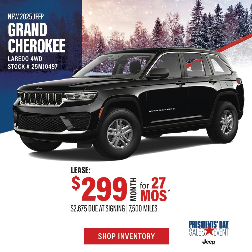 New 2025 Jeep Grand Cherokee Laredo 4WD