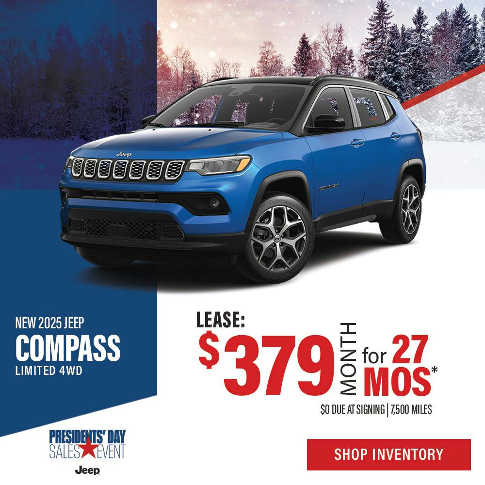 New 2025 Jeep Compass Limited 4WD