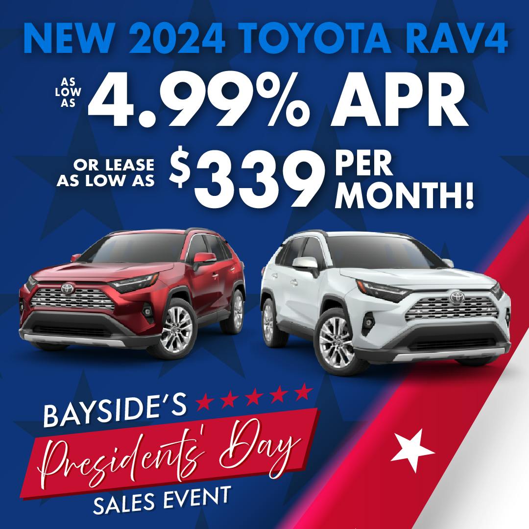 FEBRUARY 2025 – 2024 Toyota RAV4