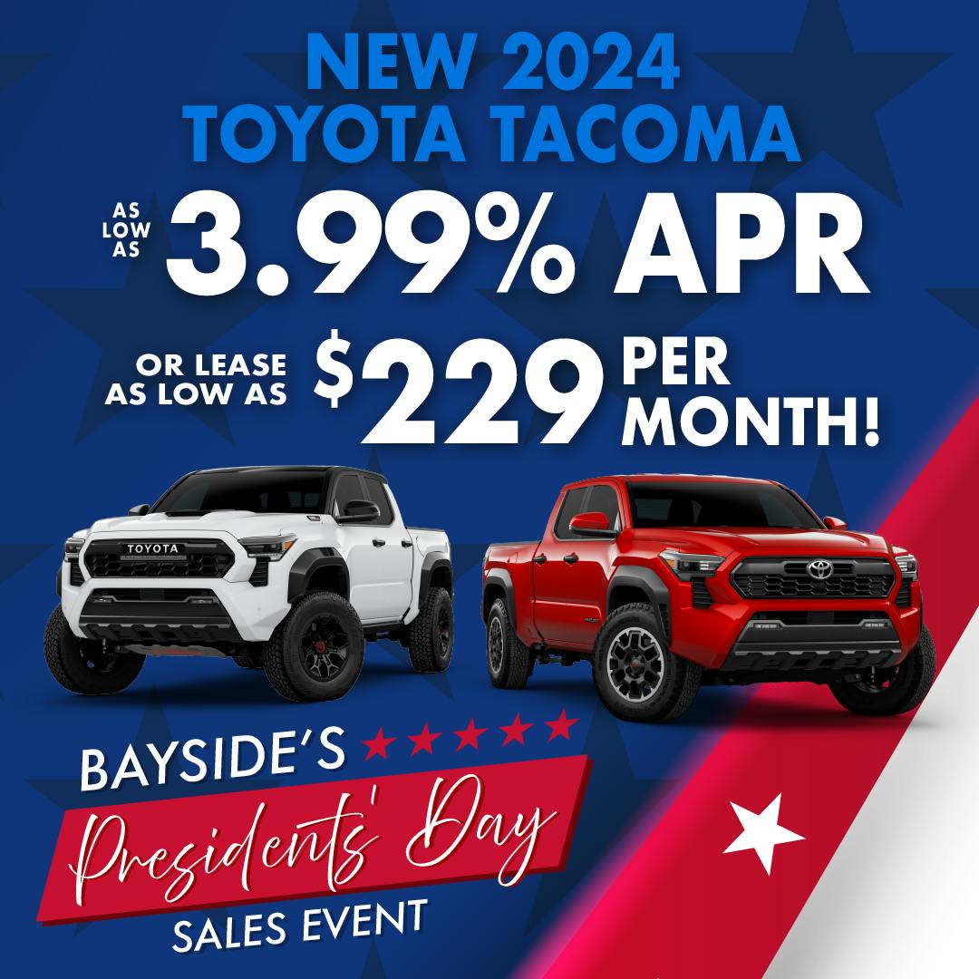 FEBRUARY 2025 – 2024 Toyota Tacoma