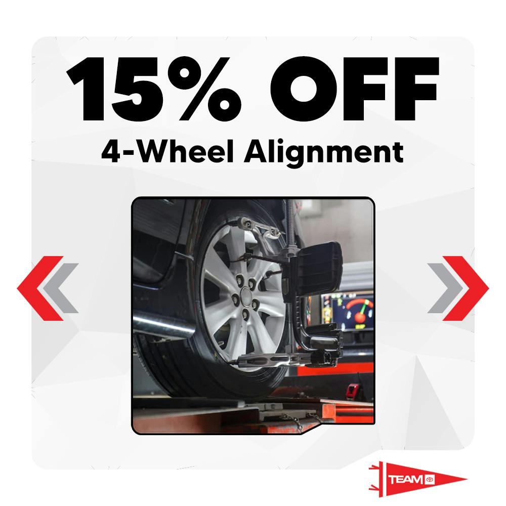 4-Wheel Alignment | Team Toyota of Princeton