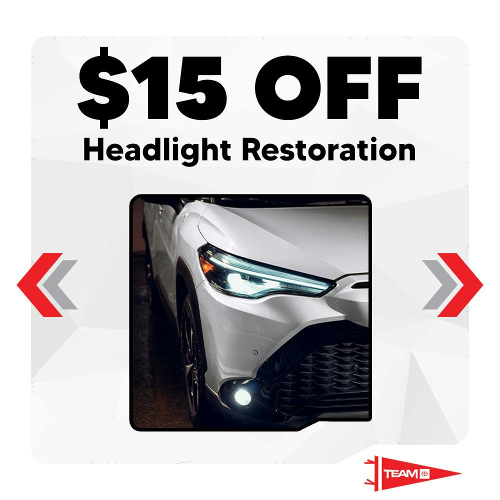 Headlight Restoration | Team Toyota of Princeton